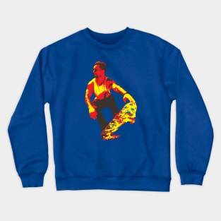 sky skater Crewneck Sweatshirt